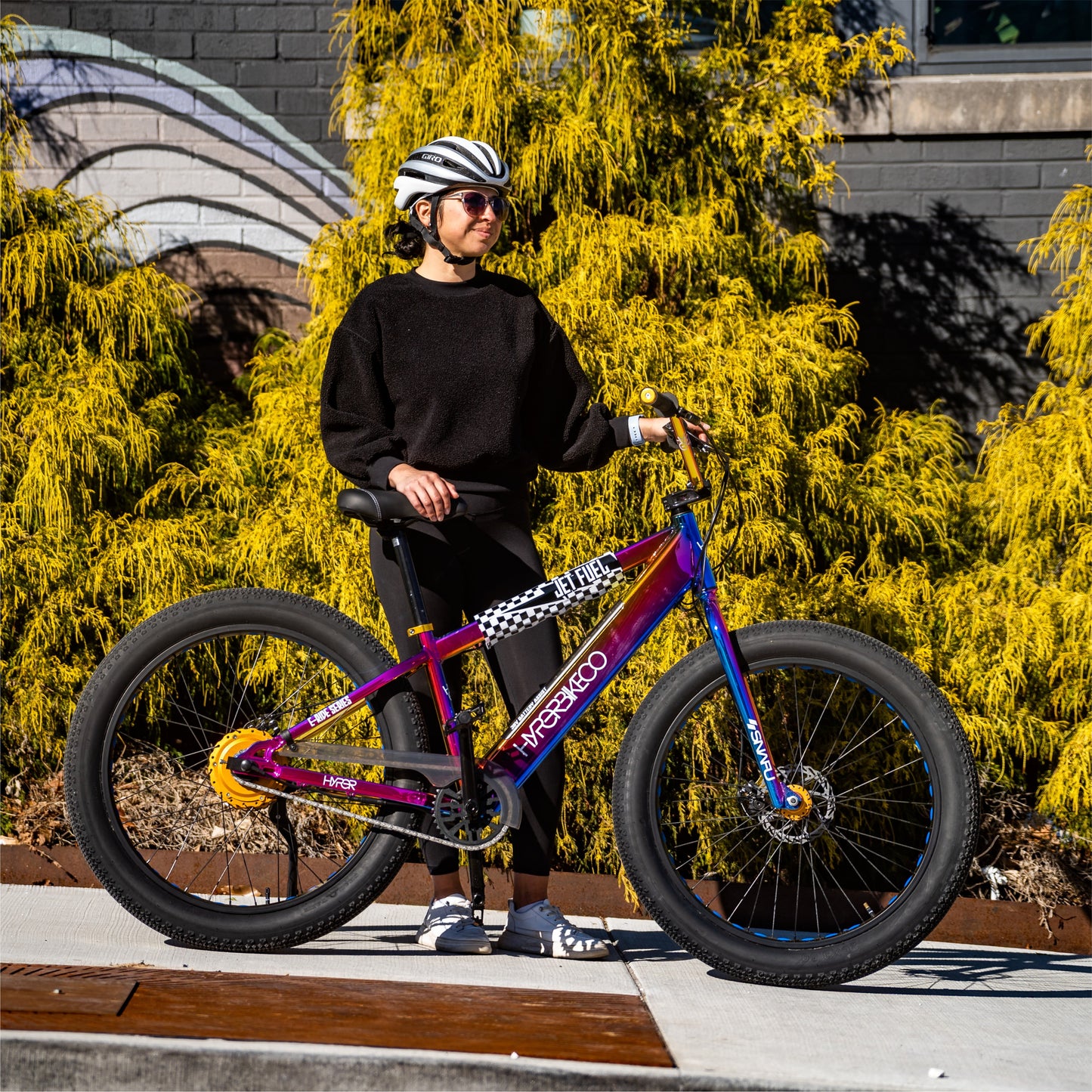 Jet Fuel 26" 36V Electric BMX Fat Tire E-Bike for Adults, Pedal-Assist, 250W Motor