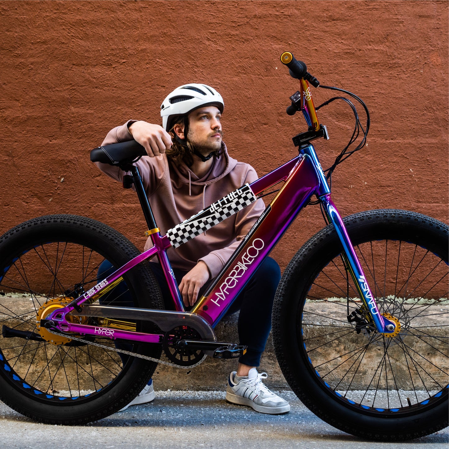 Jet Fuel 26" 36V Electric BMX Fat Tire E-Bike for Adults, Pedal-Assist, 250W Motor