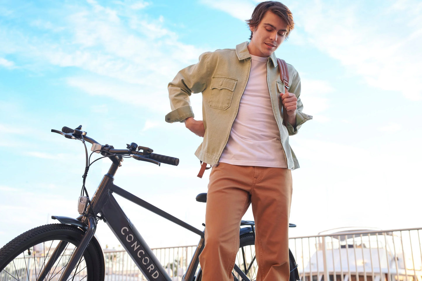 27.5" Step-Over Electric Commuter Bike, 36V, Gray, Fits Riders 5'1" - 6'1", Adult, Unisex