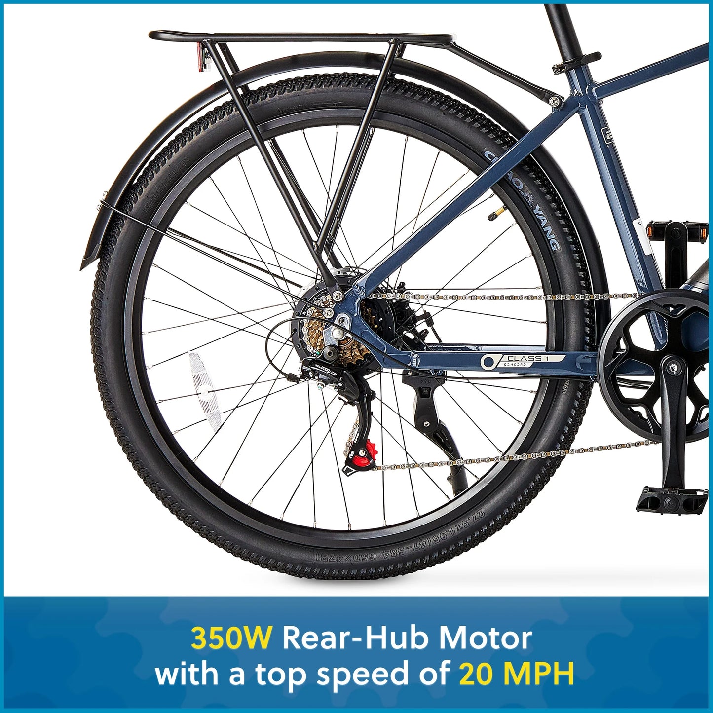 27.5" Step-Over Electric Commuter Bike, 36V, Gray, Fits Riders 5'1" - 6'1", Adult, Unisex