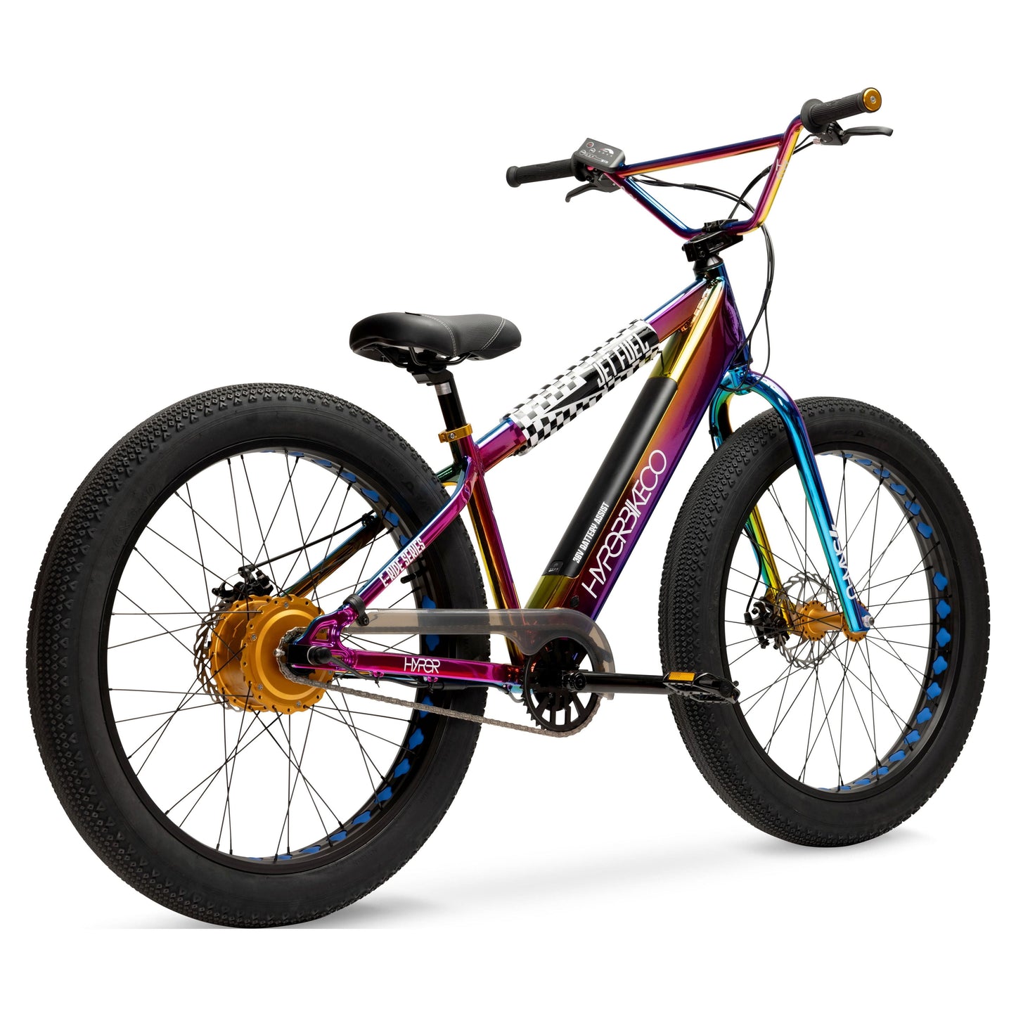 Jet Fuel 26" 36V Electric BMX Fat Tire E-Bike for Adults, Pedal-Assist, 250W Motor