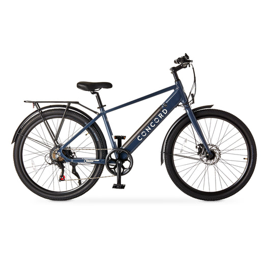 27.5" Step-Over Electric Commuter Bike, 36V, Gray, Fits Riders 5'1" - 6'1", Adult, Unisex